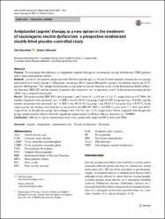 Antiplatelet aspirin therapy as a new option in the treatment of